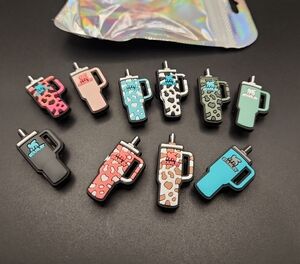 Set Of 10 Stanley Croc Charm Jibbitz